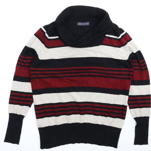 Marks and Spencer Womens Multicoloured  Knit Pullover Jumper Size 18
