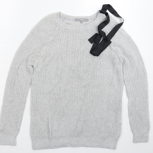 NEXT Womens Grey  Knit Pullover Jumper Size 10