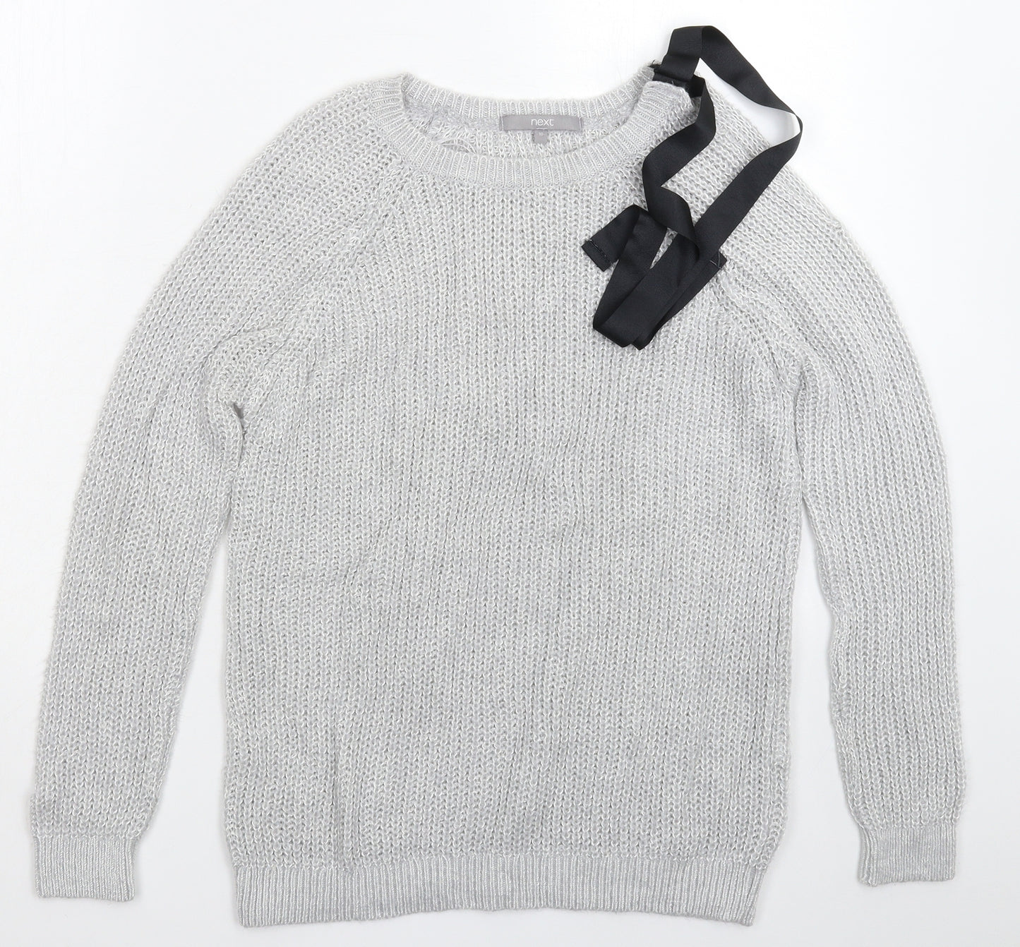 NEXT Womens Grey  Knit Pullover Jumper Size 10