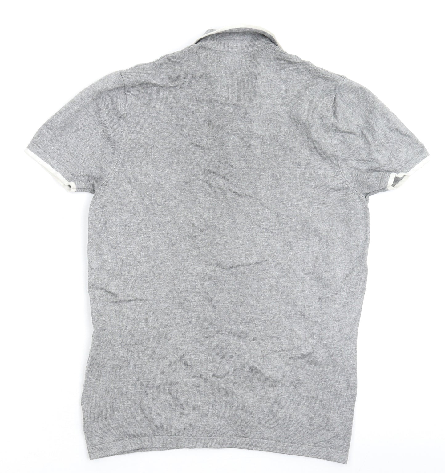 Primark Mens Grey    Polo Size S