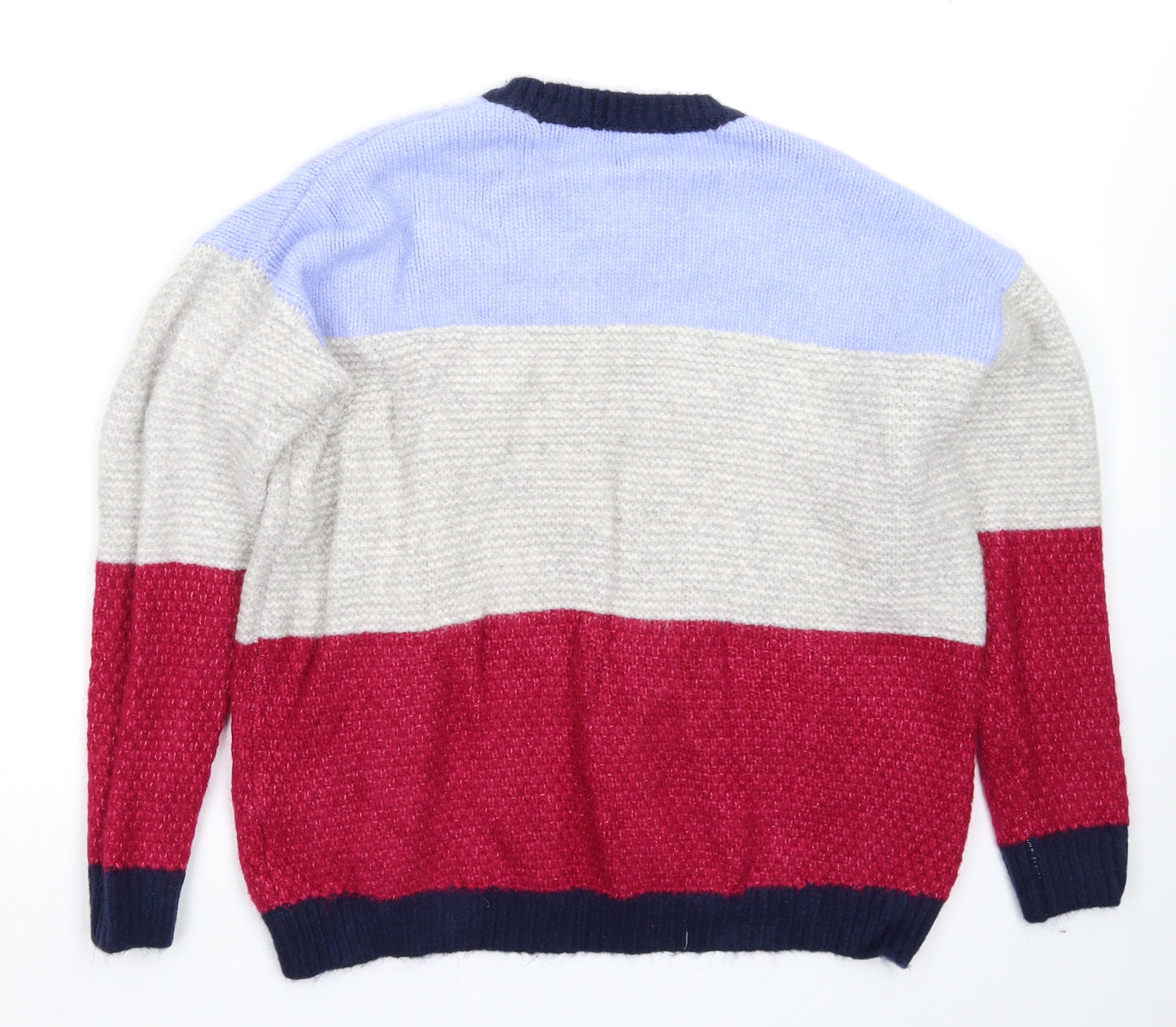Marks and Spencer Womens Multicoloured  Knit Pullover Jumper Size L