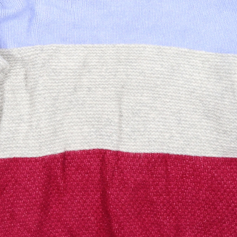 Marks and Spencer Womens Multicoloured  Knit Pullover Jumper Size L