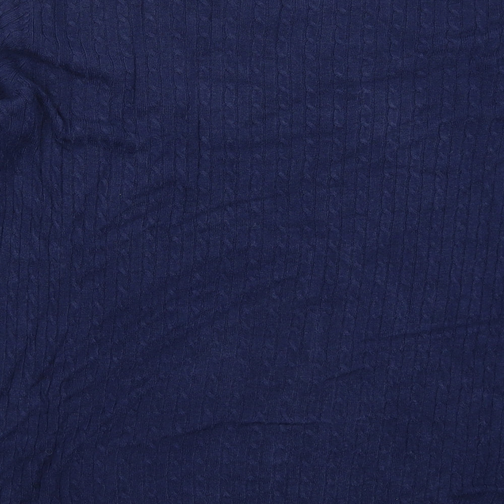 TU Womens Blue  Knit Pullover Jumper Size 20