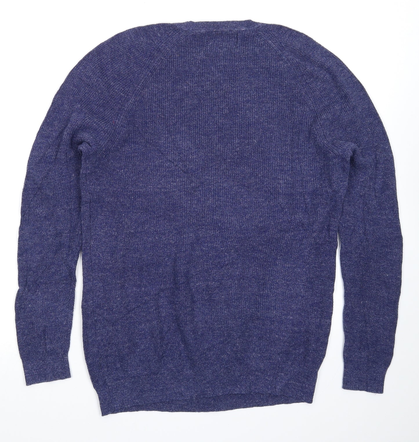 Paul Costelloe Mens Blue  Knit Pullover Jumper Size L