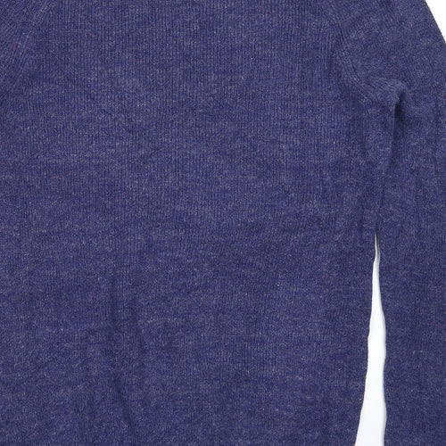 Paul Costelloe Mens Blue  Knit Pullover Jumper Size L