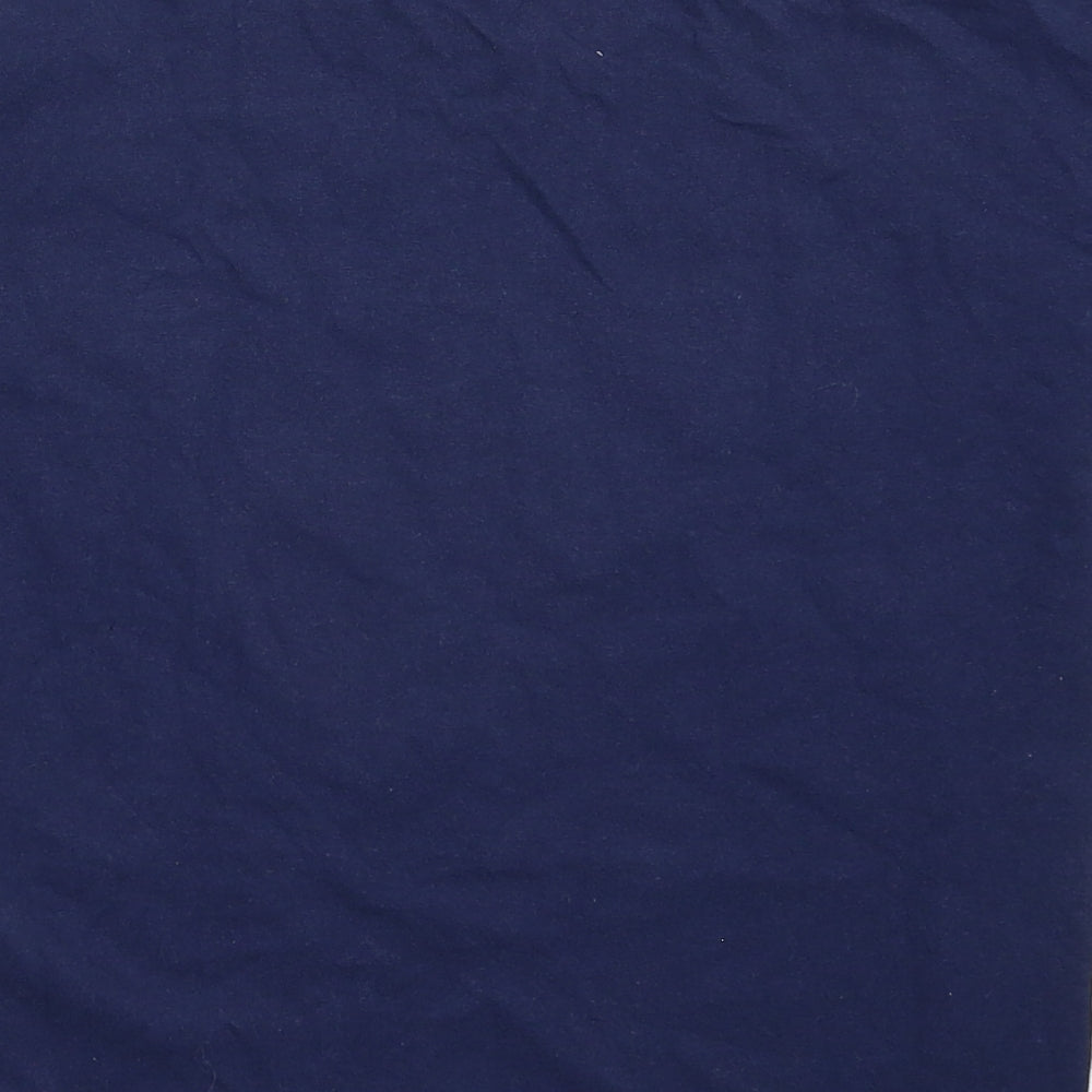 Gildan Boys Blue   Basic T-Shirt Size M