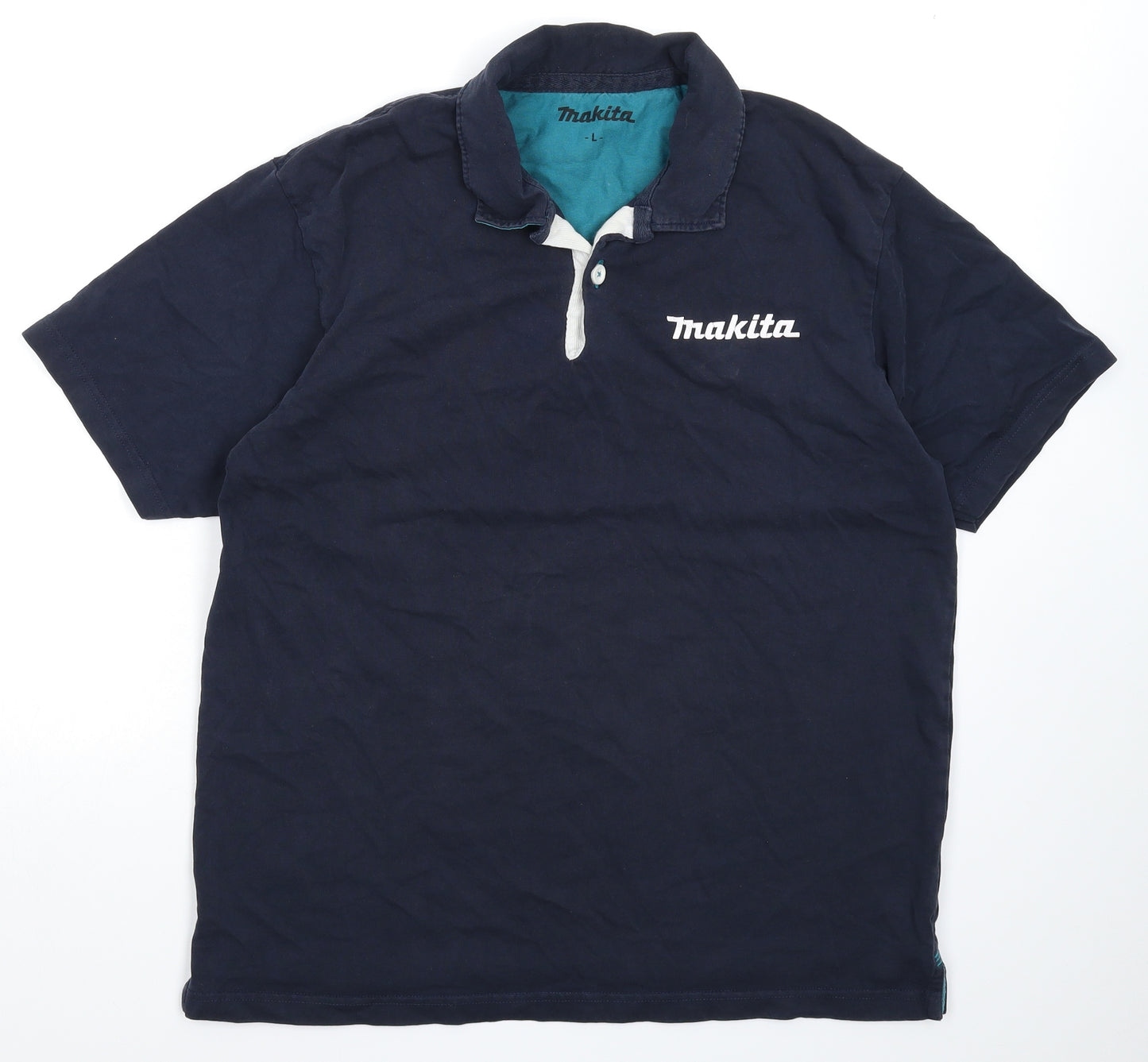 Makita Mens Blue    Polo Size L