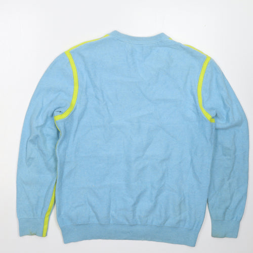 Callaway Mens Blue  Knit Pullover Jumper Size L