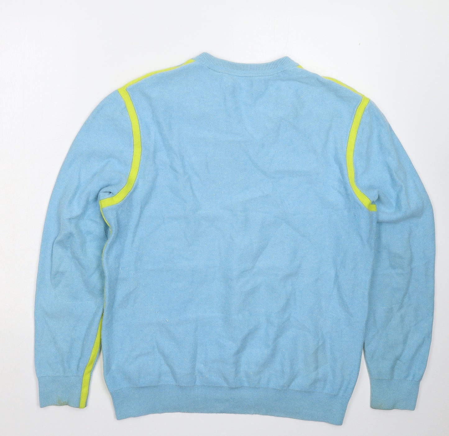Callaway Mens Blue  Knit Pullover Jumper Size L