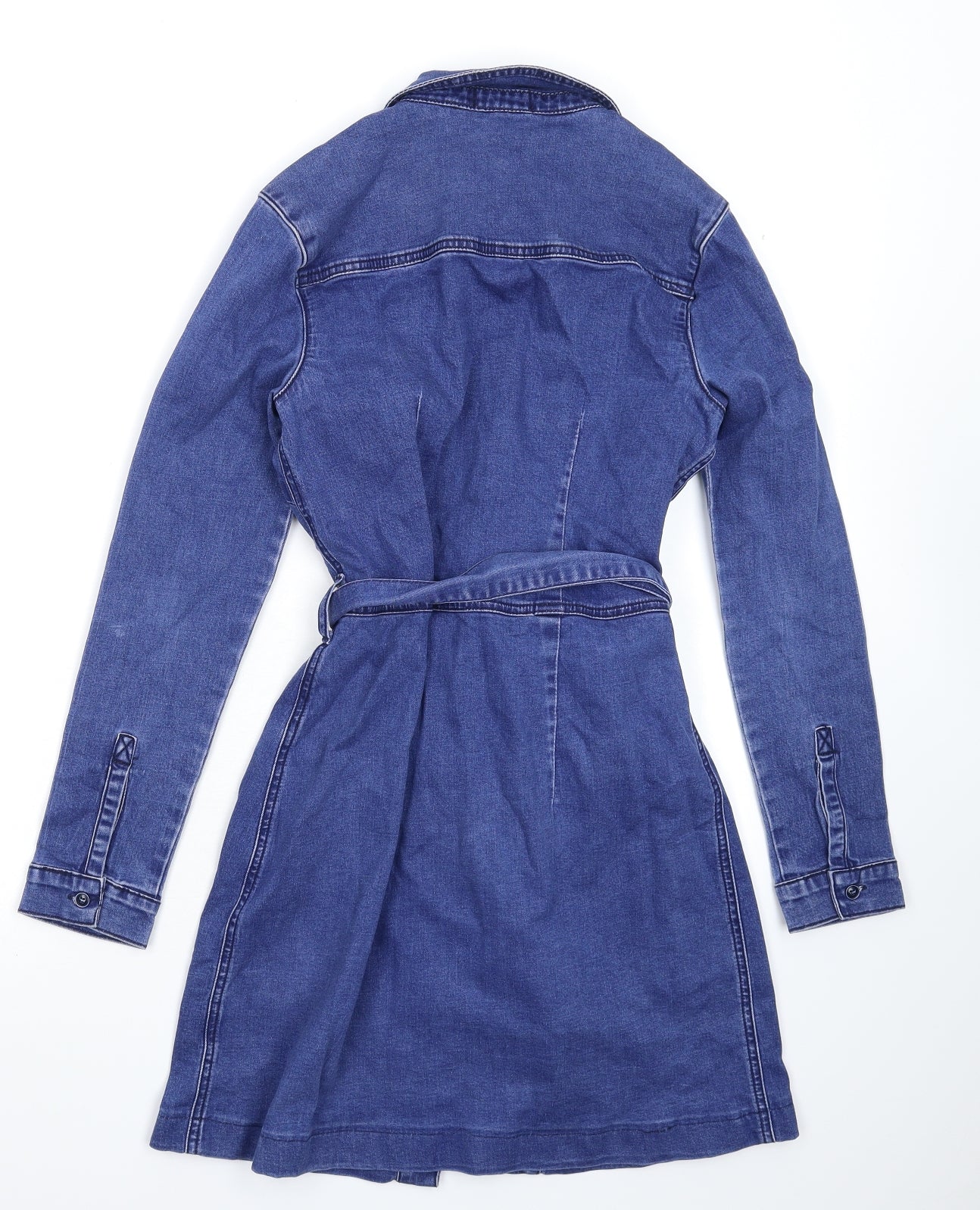 Matalan Womens Blue  Denim Shift  Size 8