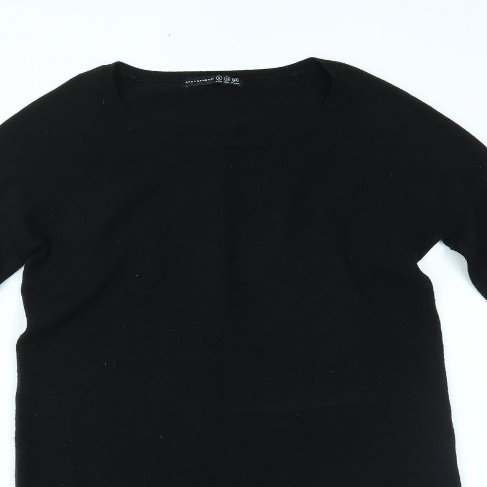 Atmosphere Womens Black   Jumper Dress  Size 6