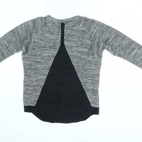 Zara Womens Grey   Pullover Jumper Size S