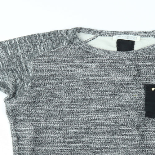 Zara Womens Grey   Pullover Jumper Size S