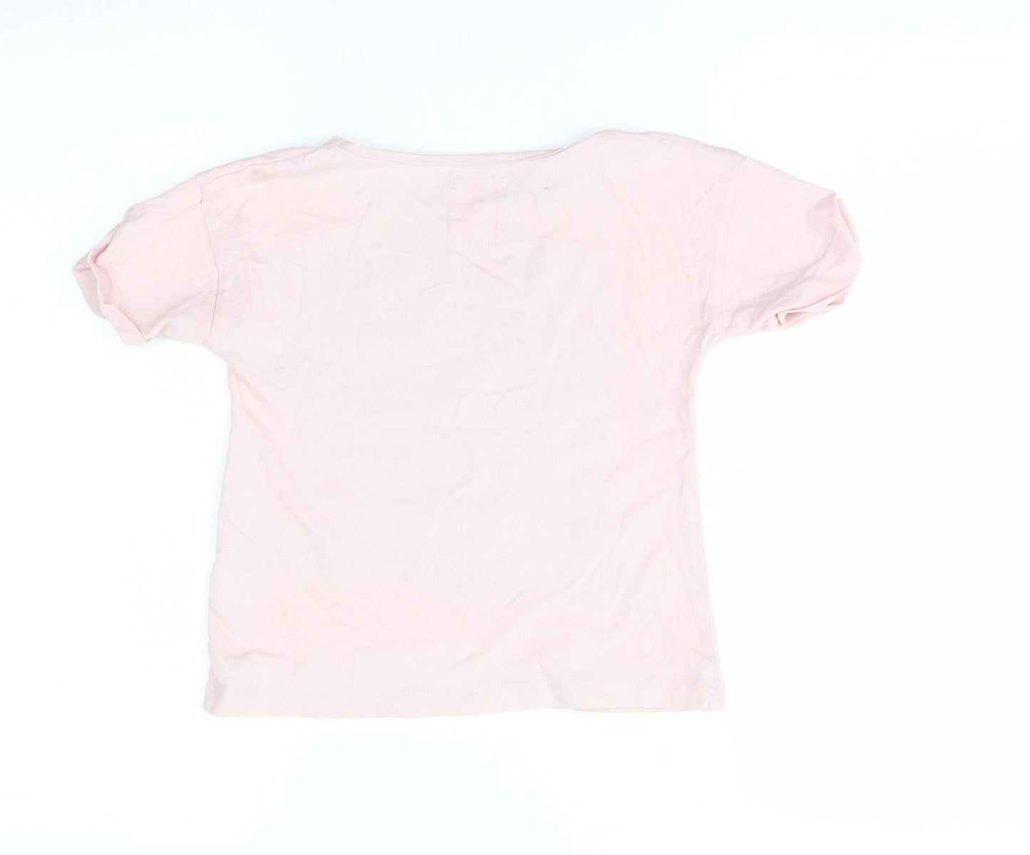 TU Girls Pink   Basic T-Shirt Size 8 Years  - too cool for the pool