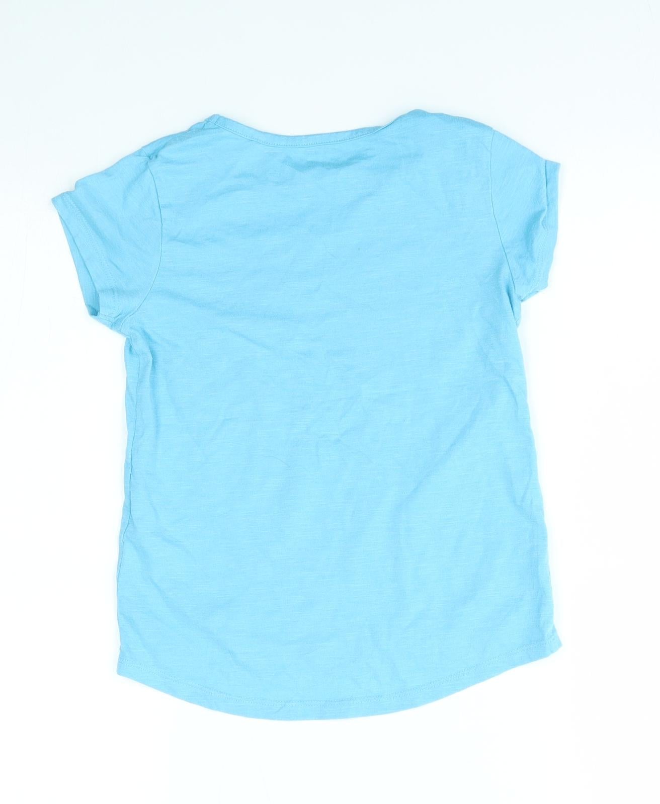 TU Boys Blue   Basic T-Shirt Size 9 Years