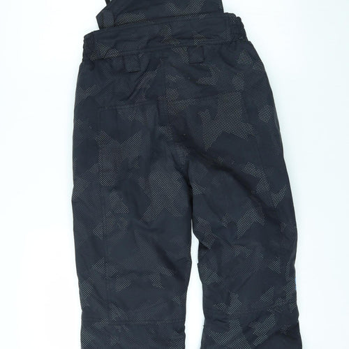 Surfanic Boys Black   Ski Salopettes Ski Trousers Size 12 Years