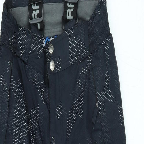 Surfanic Boys Black   Ski Salopettes Ski Trousers Size 12 Years