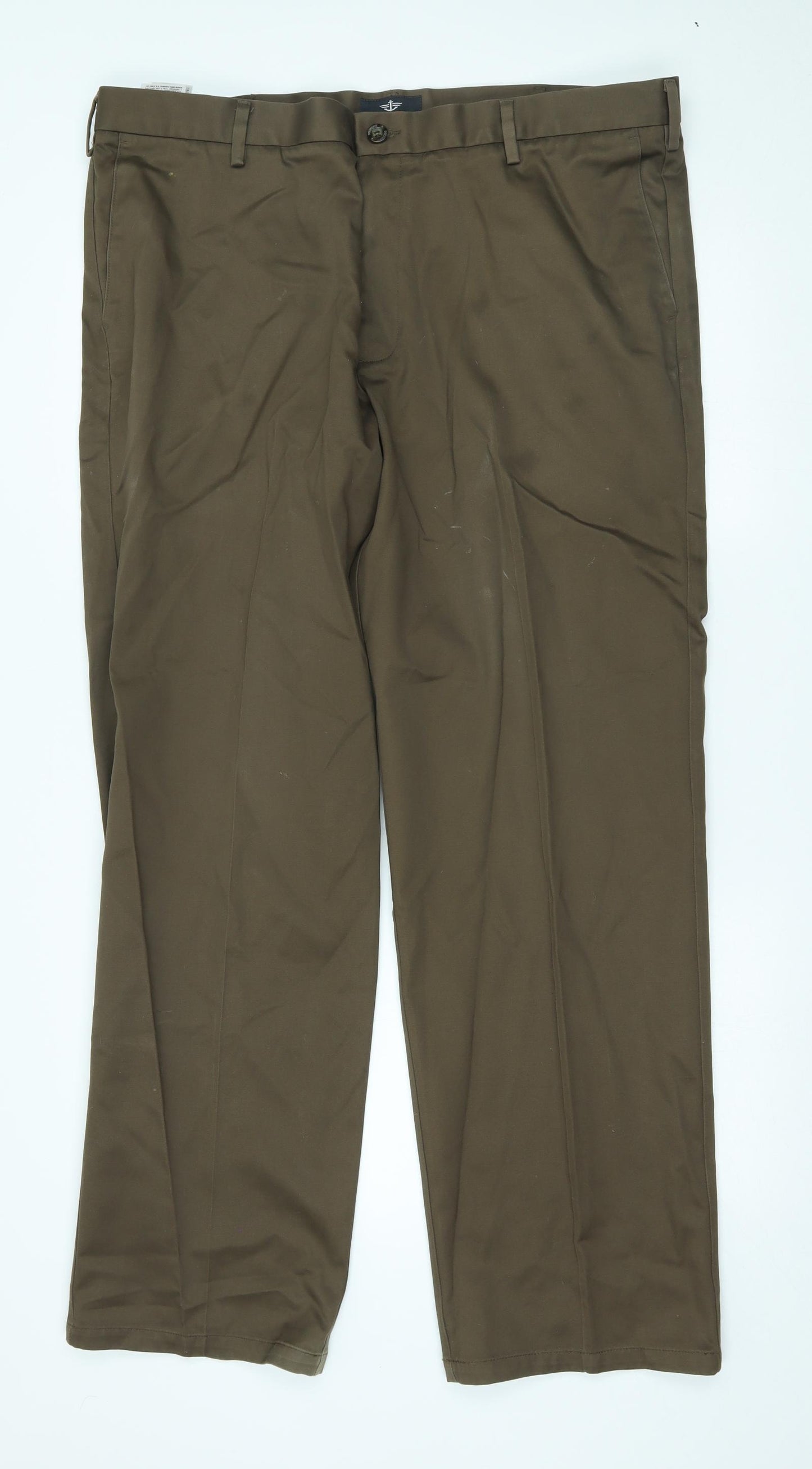 DOCKERS Mens Brown   Chino Trousers Size 40 L32 in