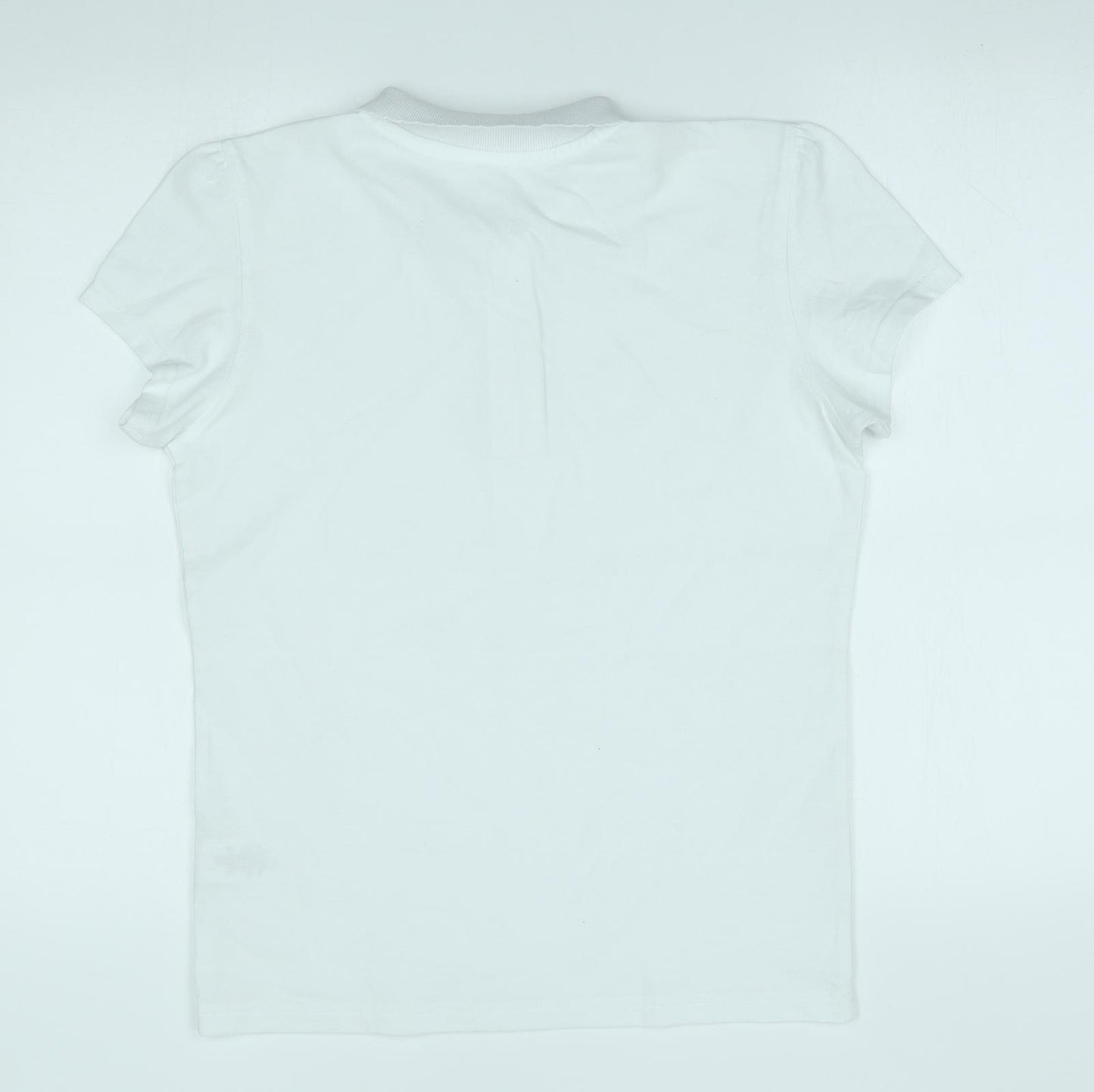 George Girls White   Basic Polo Size 14-15 Years