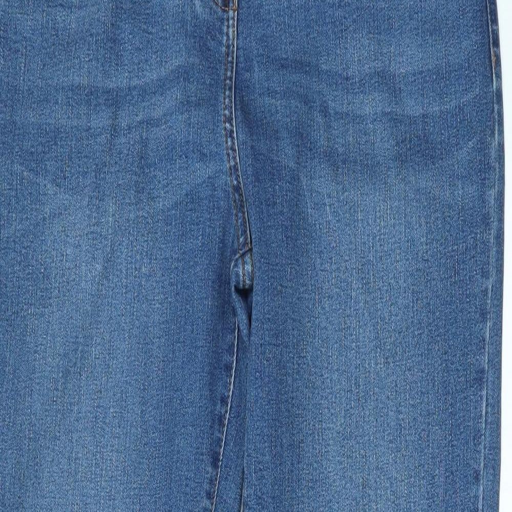 NEXT Womens Blue   Straight Jeans Size 14 L28 in