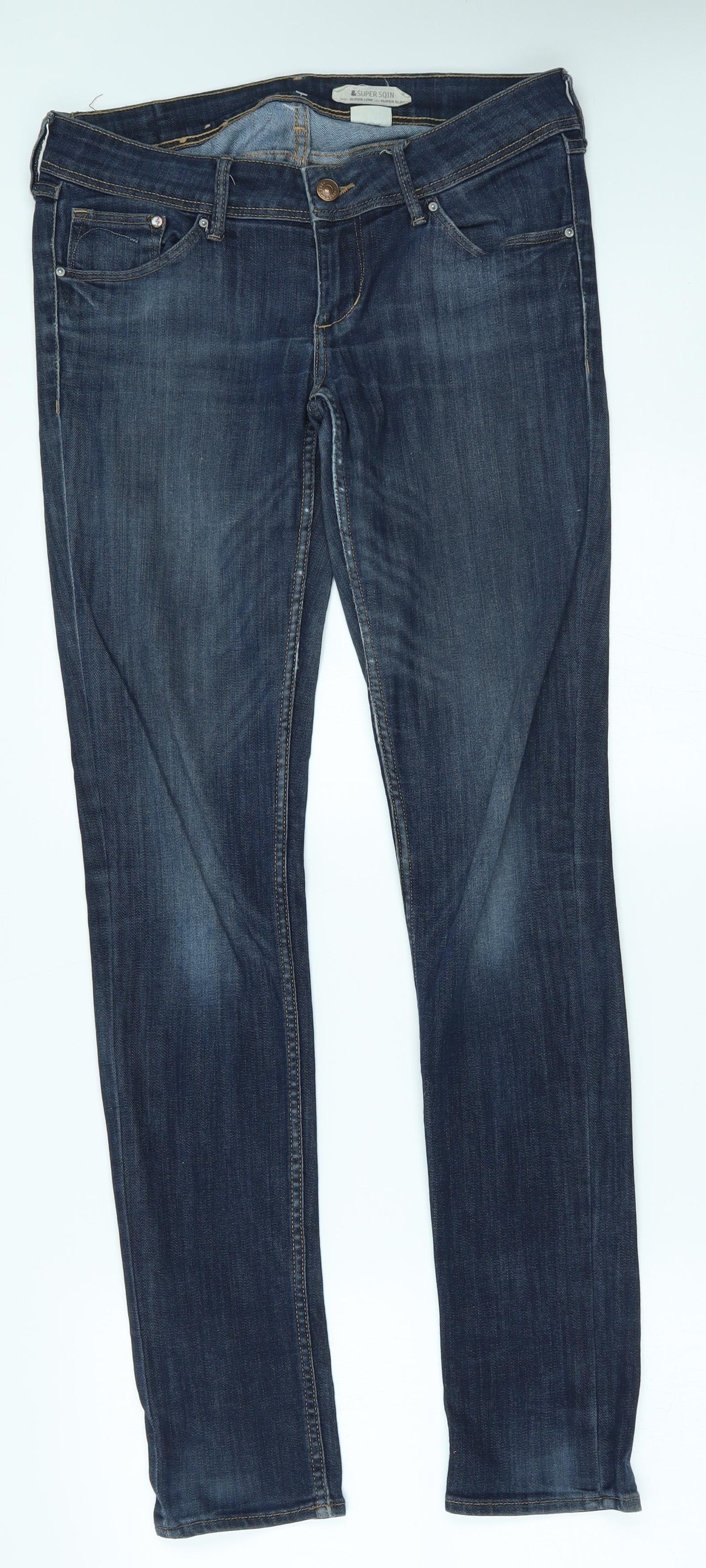 H&M Mens Blue   Straight Jeans Size 30 L32 in
