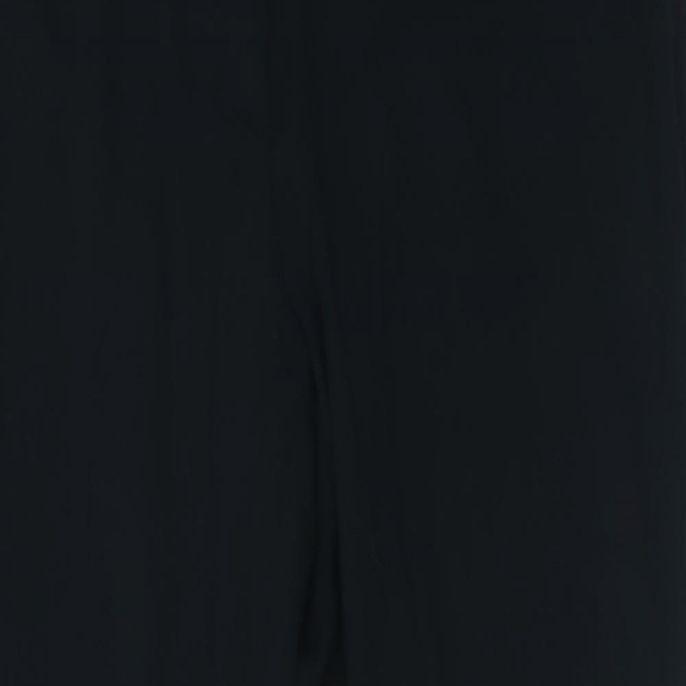 M&S Womens Black   Capri Trousers Size 18 L26 in