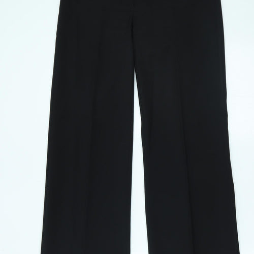 Matalan Womens Black   Trousers  Size 10 L29 in