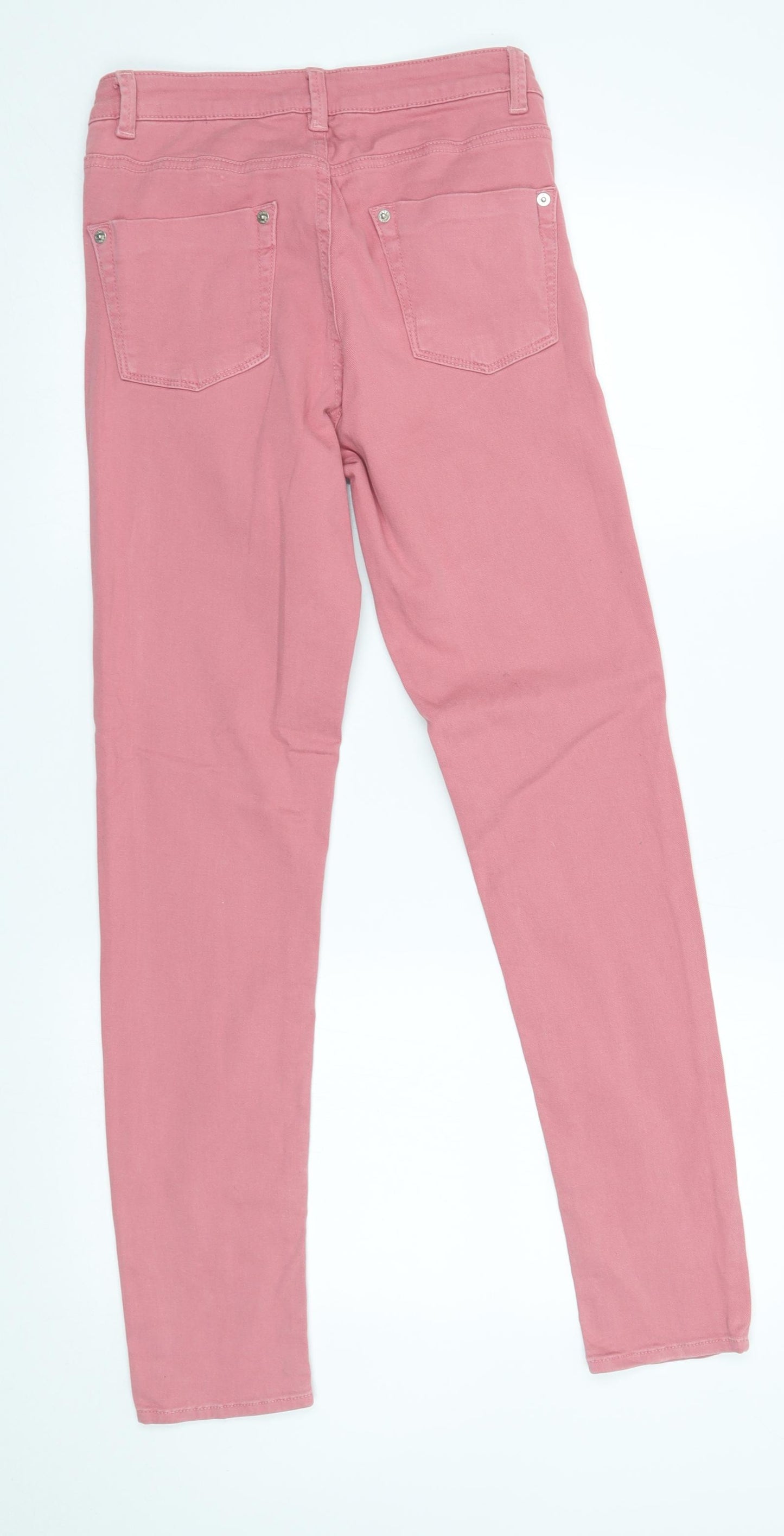 Warehouse Womens Pink   Straight Jeans Size 10 L29 in