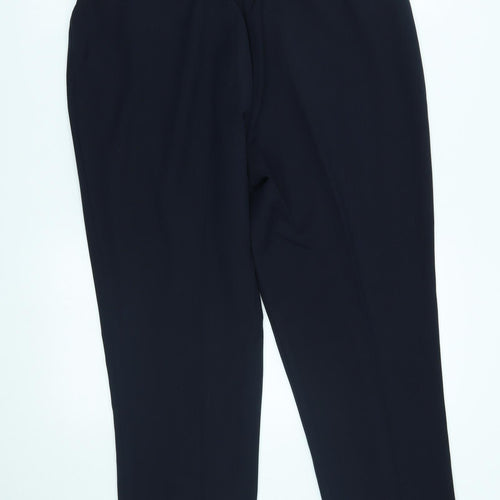 Classic Womens Blue   Capri Trousers Size 16 L25 in