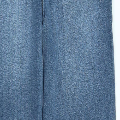 George Womens Blue   Straight Jeans Size 12 L30 in - double jean look