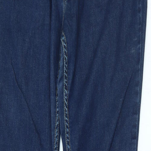 French Connection Womens Blue   Straight Jeans Size 14 L31 in