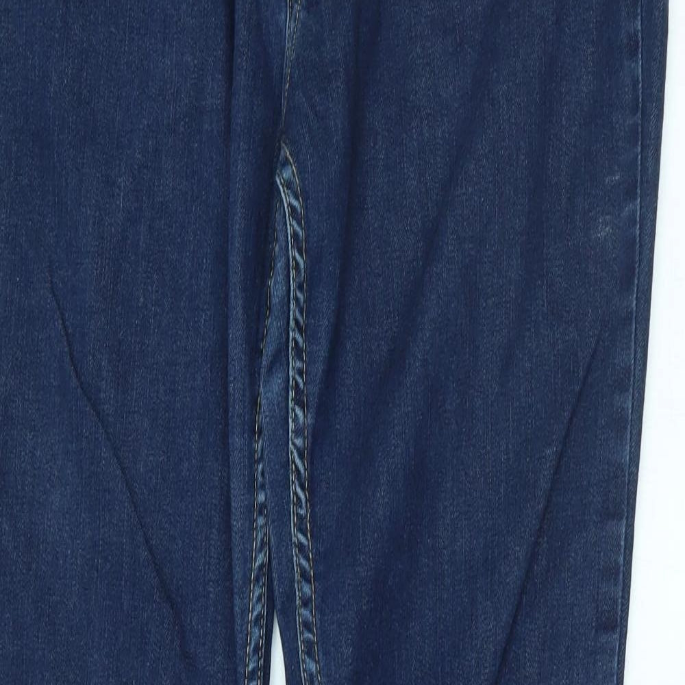 French Connection Womens Blue   Straight Jeans Size 14 L31 in