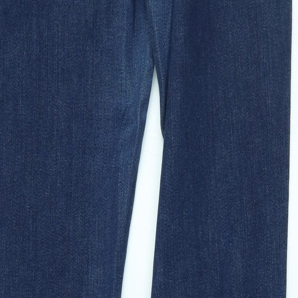 French Connection Womens Blue   Straight Jeans Size 14 L31 in