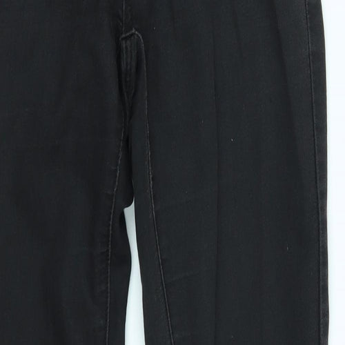 yesyes Womens Grey   Straight Jeans Size 8 L29 in