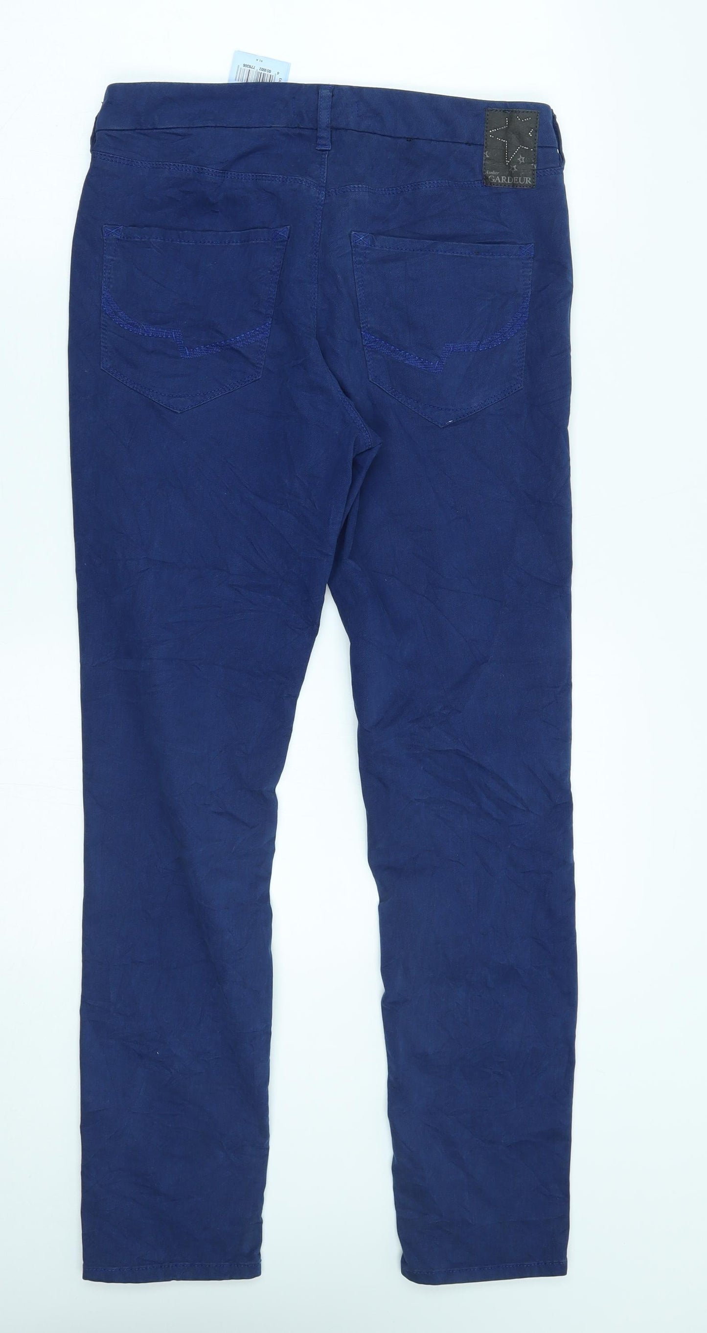 GARDEUR Womens Blue   Straight Jeans Size 10 L28 in