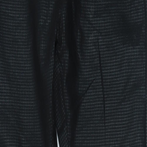 LD Style Womens Black   Trousers  Size 12 L28 in