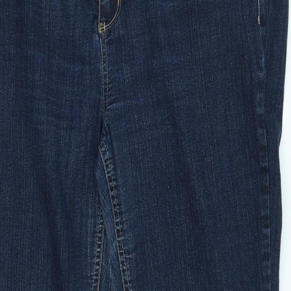 yesyes Womens Blue   Bootcut Jeans Size 16 L29 in