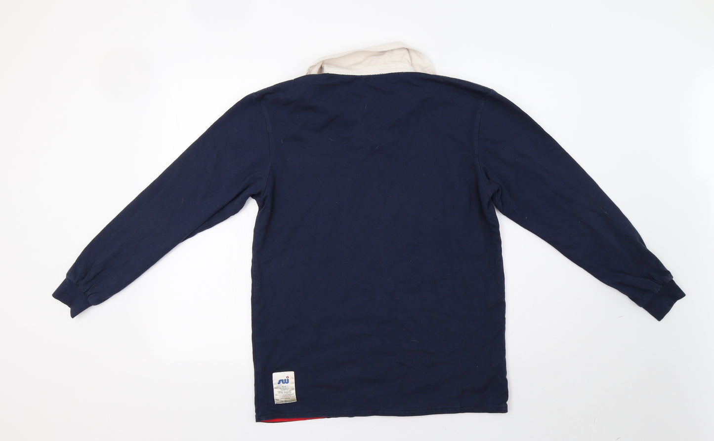 hsb Mens Blue    Polo Size M