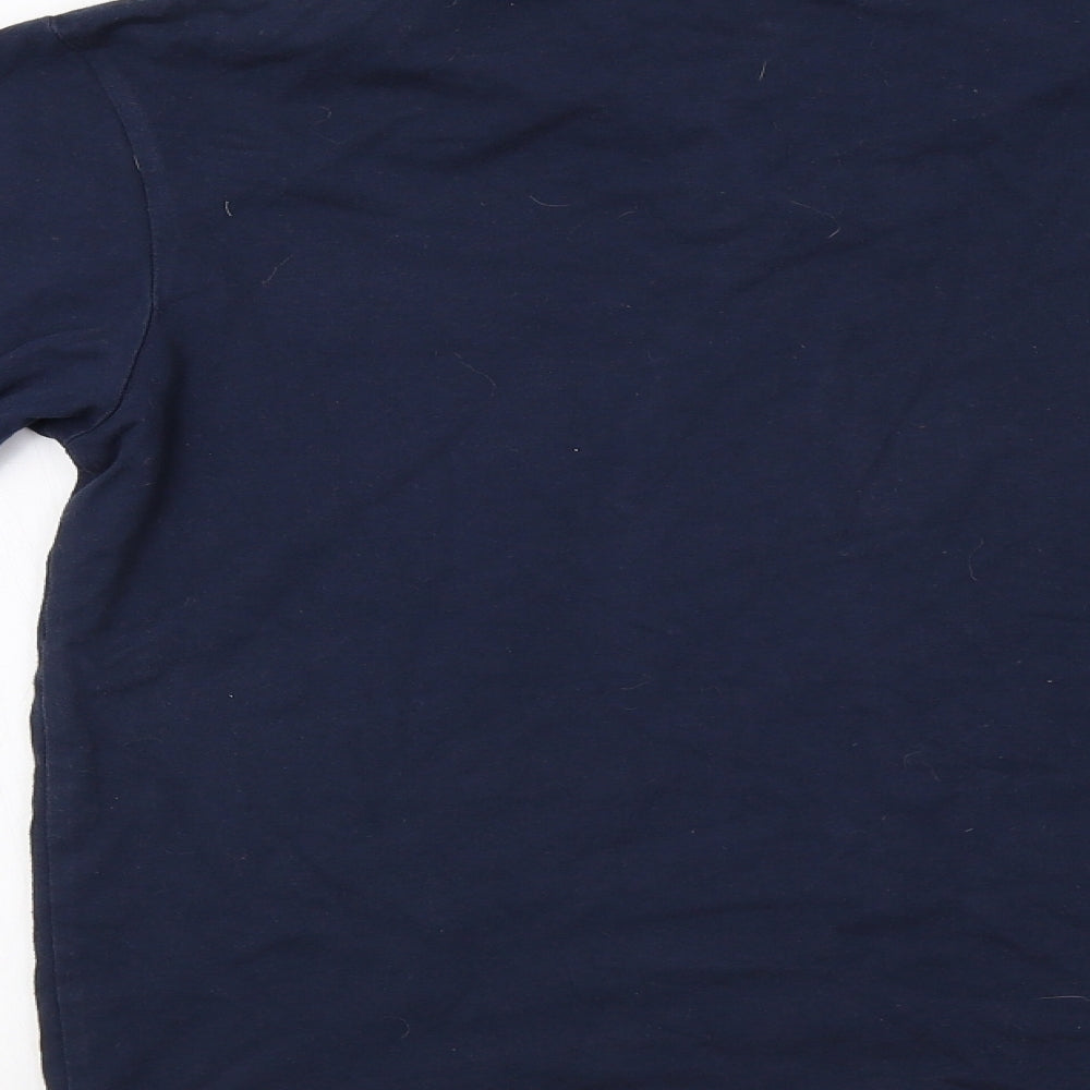 hsb Mens Blue    Polo Size M
