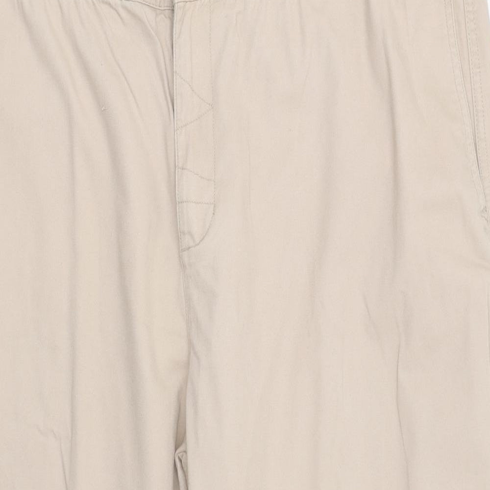 Premier Man Mens Beige   Chino Trousers Size 48 L28 in