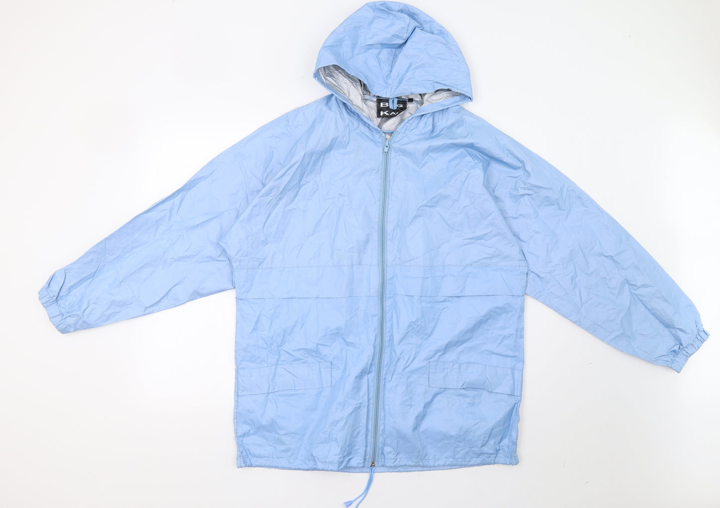 Bag The Kag Womens Blue   Rain Coat Jacket Size L