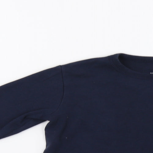 Gap Girls Blue   Basic T-Shirt Size 5 Years