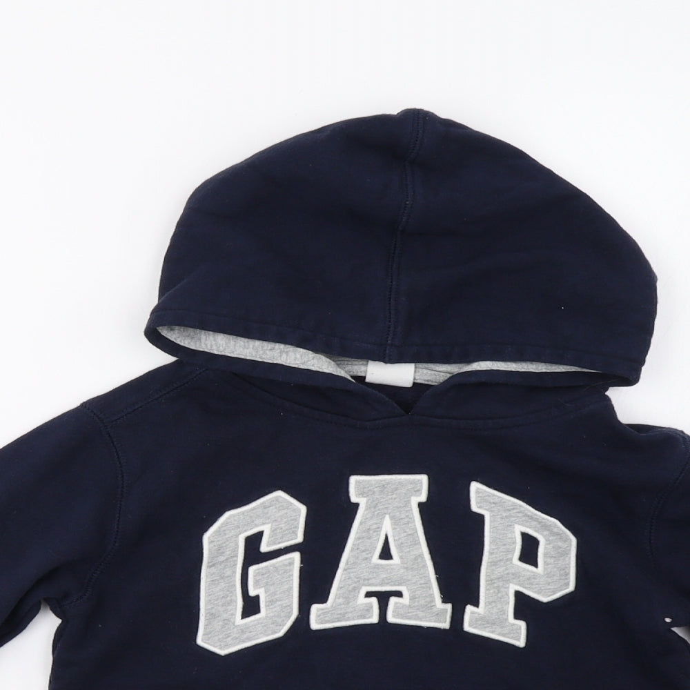 Gap Girls Blue   Pullover Hoodie Size 5 Years