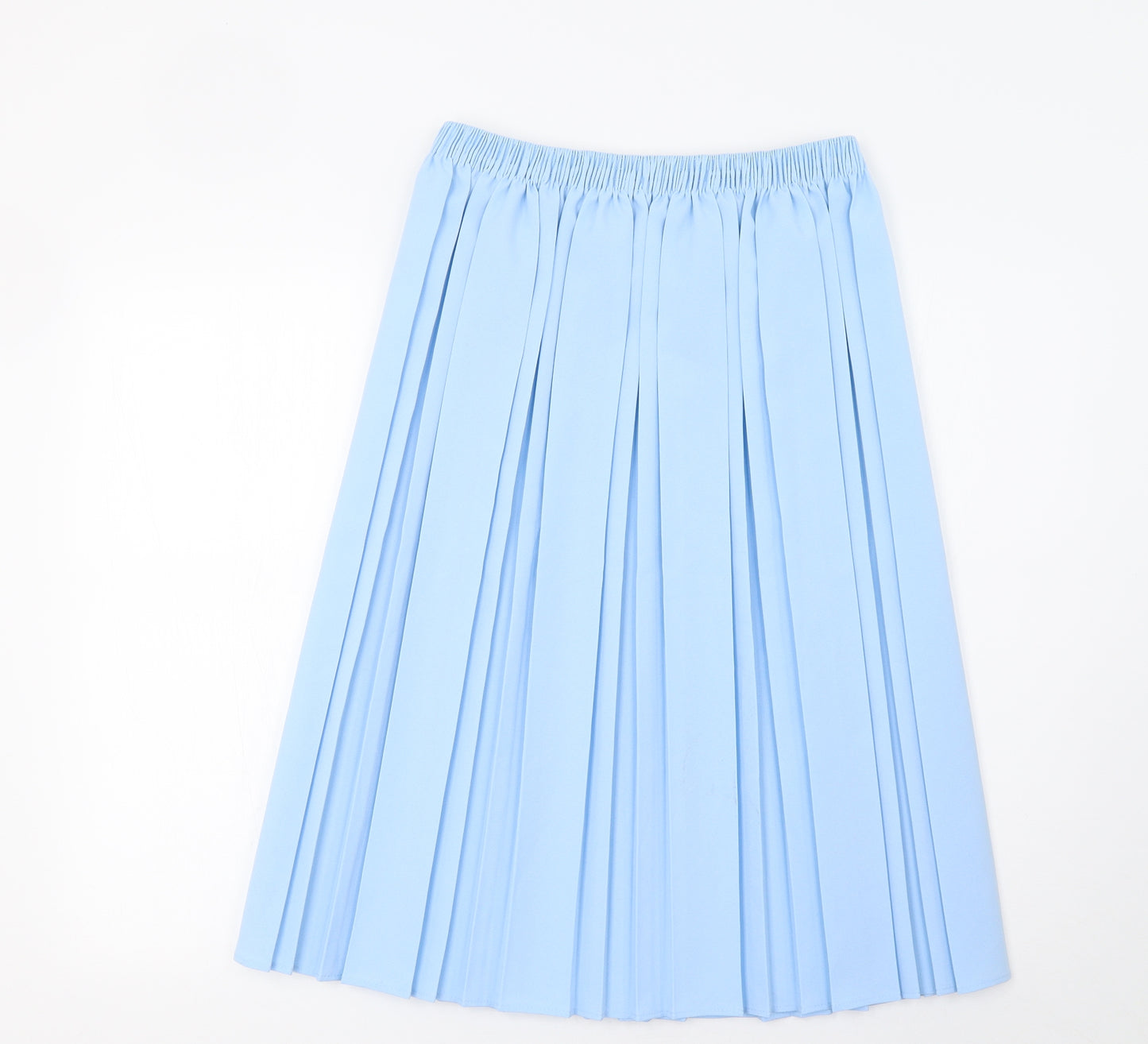 Envy Womens Blue   Pleated Skirt Size L