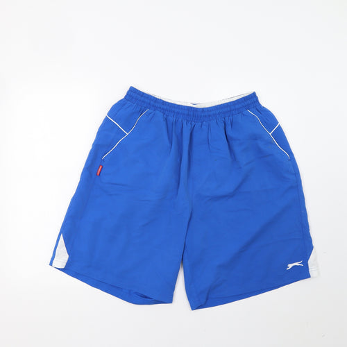 Slazenger Mens Blue   Sweat Shorts Size 2XL