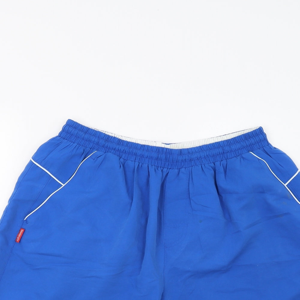 Slazenger Mens Blue   Sweat Shorts Size 2XL