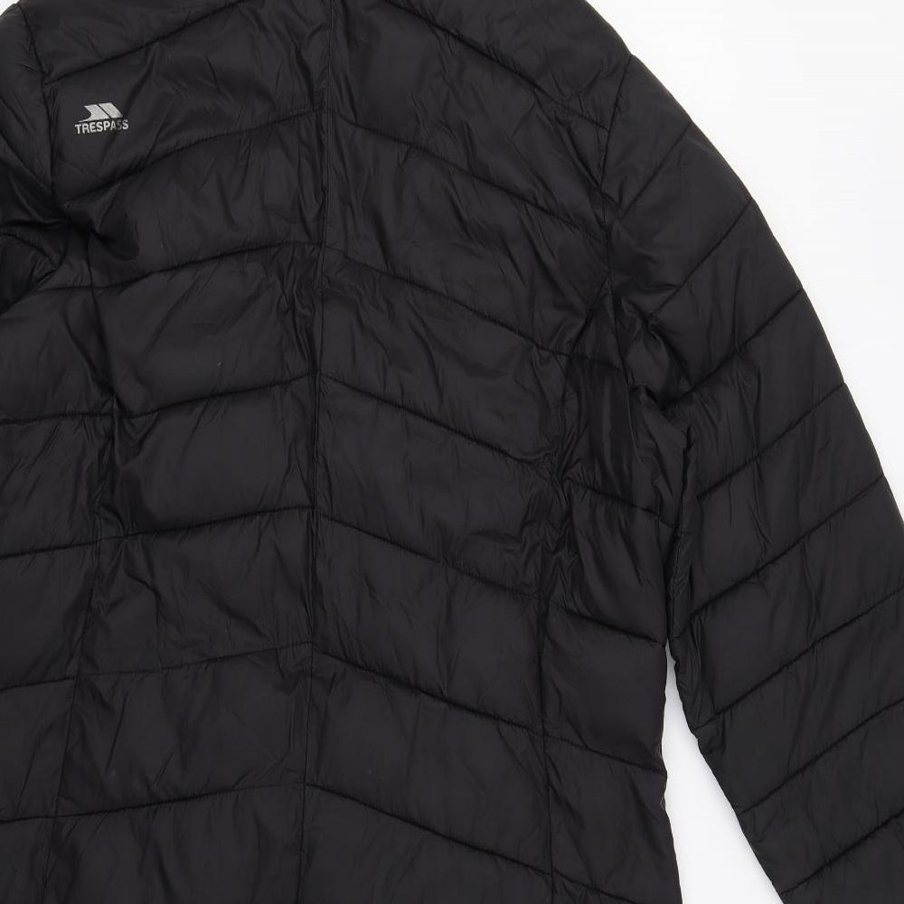 Trespass Womens Black   Puffer Jacket Jacket Size 18