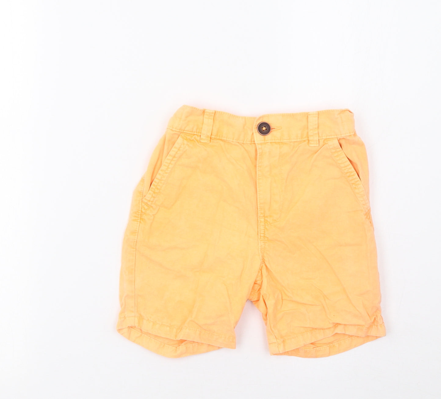 F&F Boys Orange   Cargo Shorts Size 5-6 Years