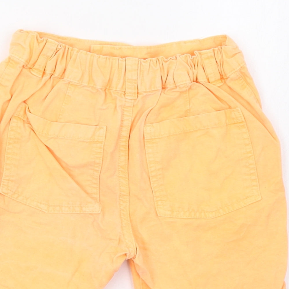 F&F Boys Orange   Cargo Shorts Size 5-6 Years