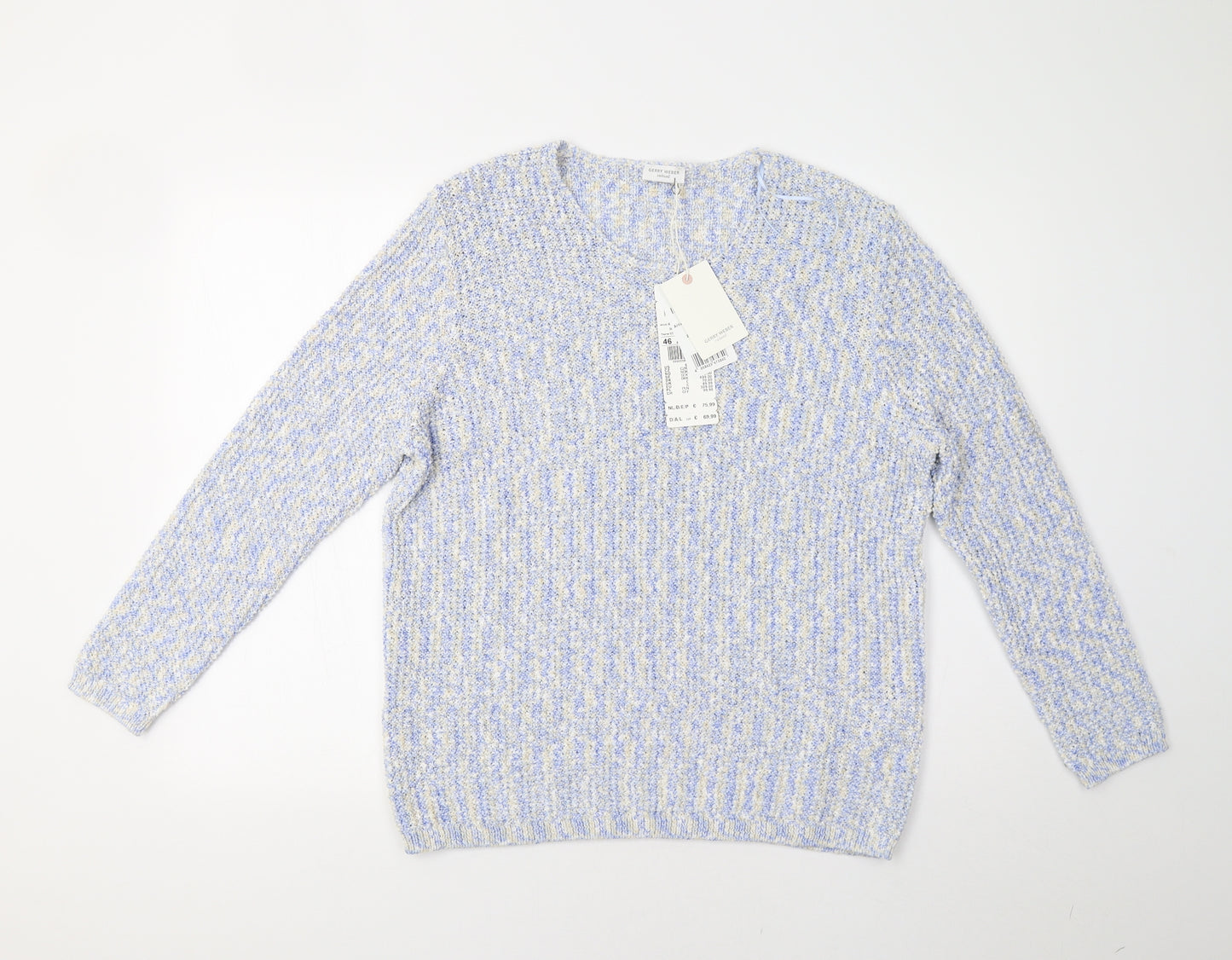 Gerry Weber Womens Blue   Pullover Jumper Size 20